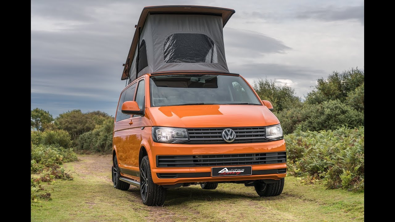 VW T6 Campervan - Bright Orange Ashton 