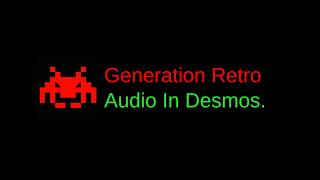 Generation Retro Audio in Desmos