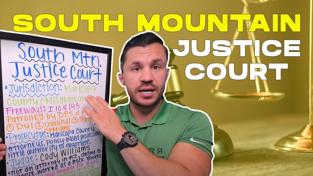 South Mountain Justice Court Criminal Charges in Arizona YouTube