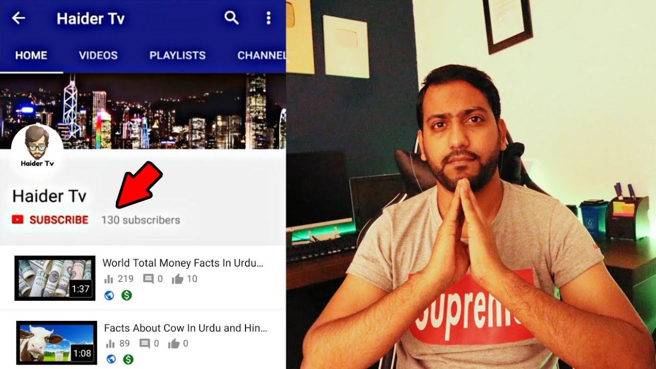 Once I Had 130 Subscribers On Haider Tv | How To Become A Youtuber?🔥