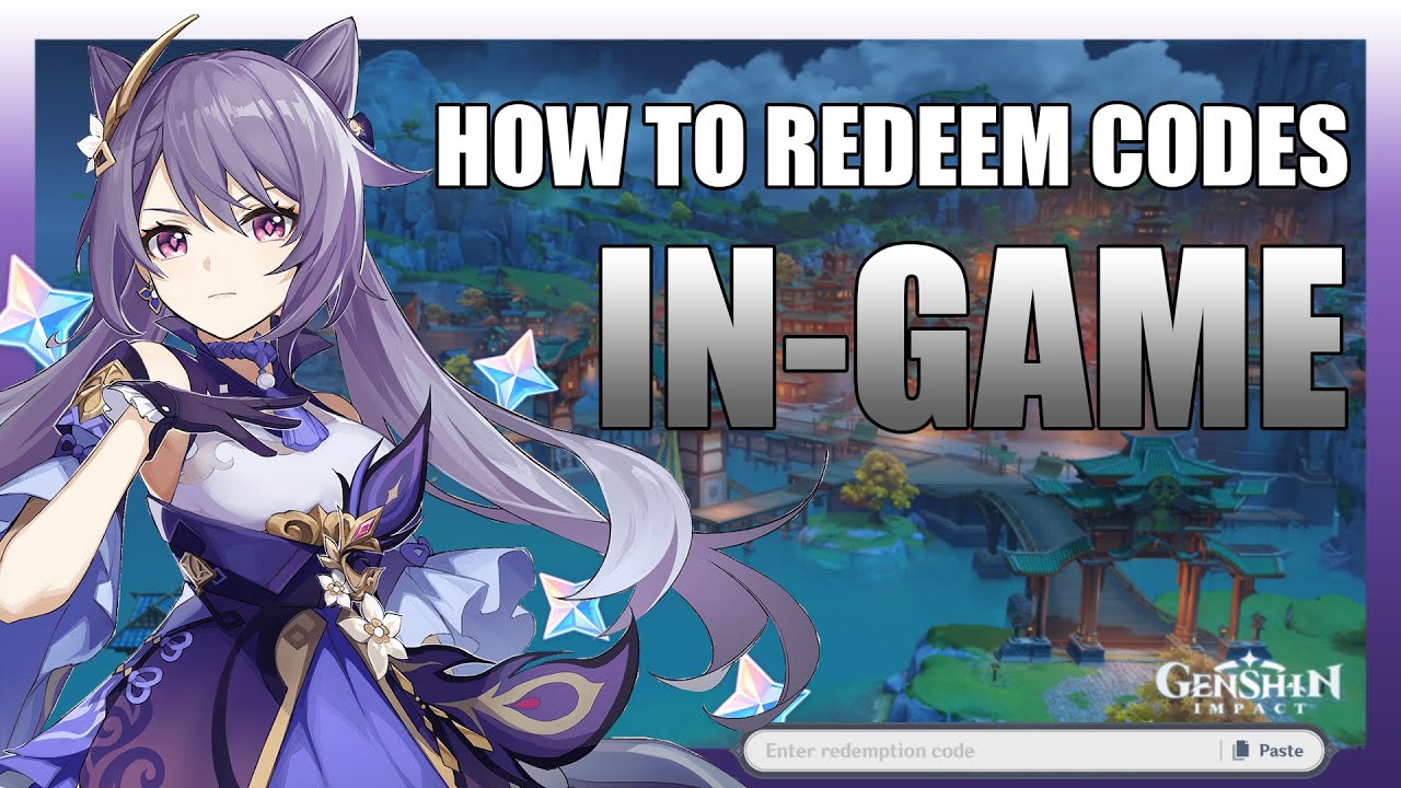 HOW TO REDEEM CODES IN GENSHIN IMPACT  HOW TO REDEEM CODES IN IOS IN  GENSHIN IMPACT 