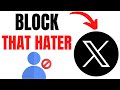How to Block Users on X/Twitter