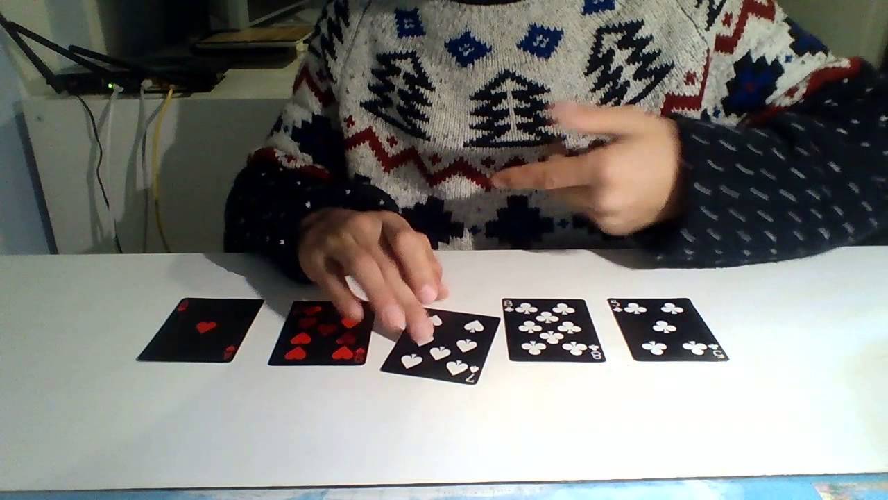 Basic card trick hard to figure out card trick 9 youtube