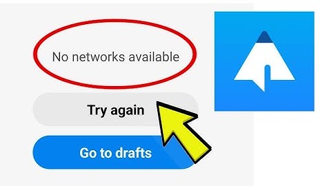 How To Fix PENUP App No Networks Available Problem Solved