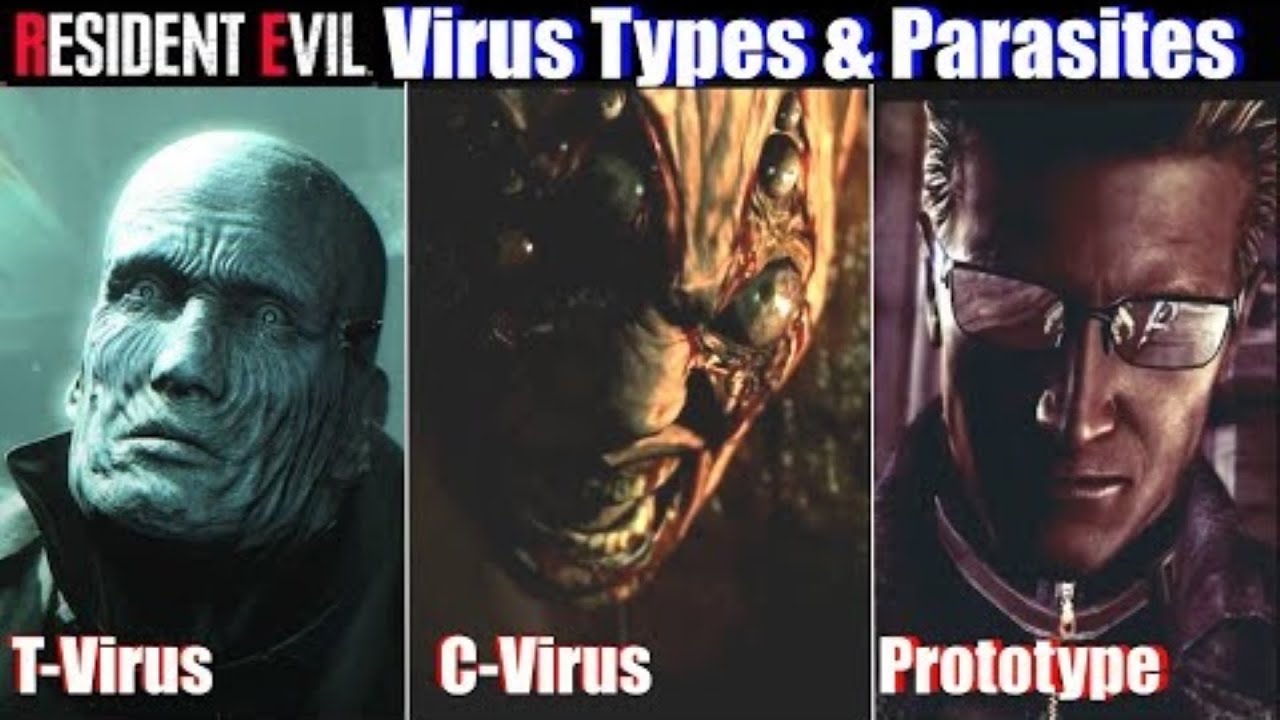 Re Most Dangerous Virus Types Parasites Resident Evil 2 Remake Youtube