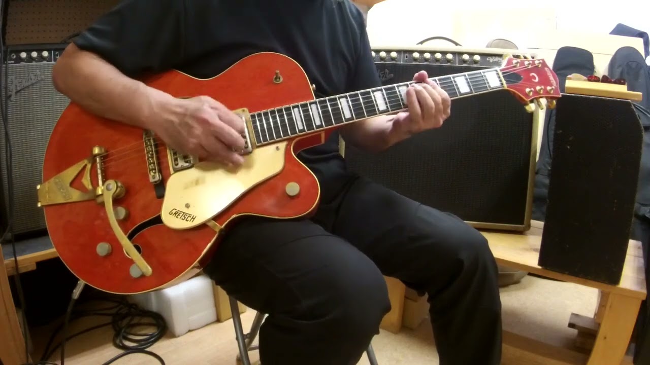 GRETSCH 6120 日本製 1990年製 Gretsch 6120 1990年製 Crunch - YouTube