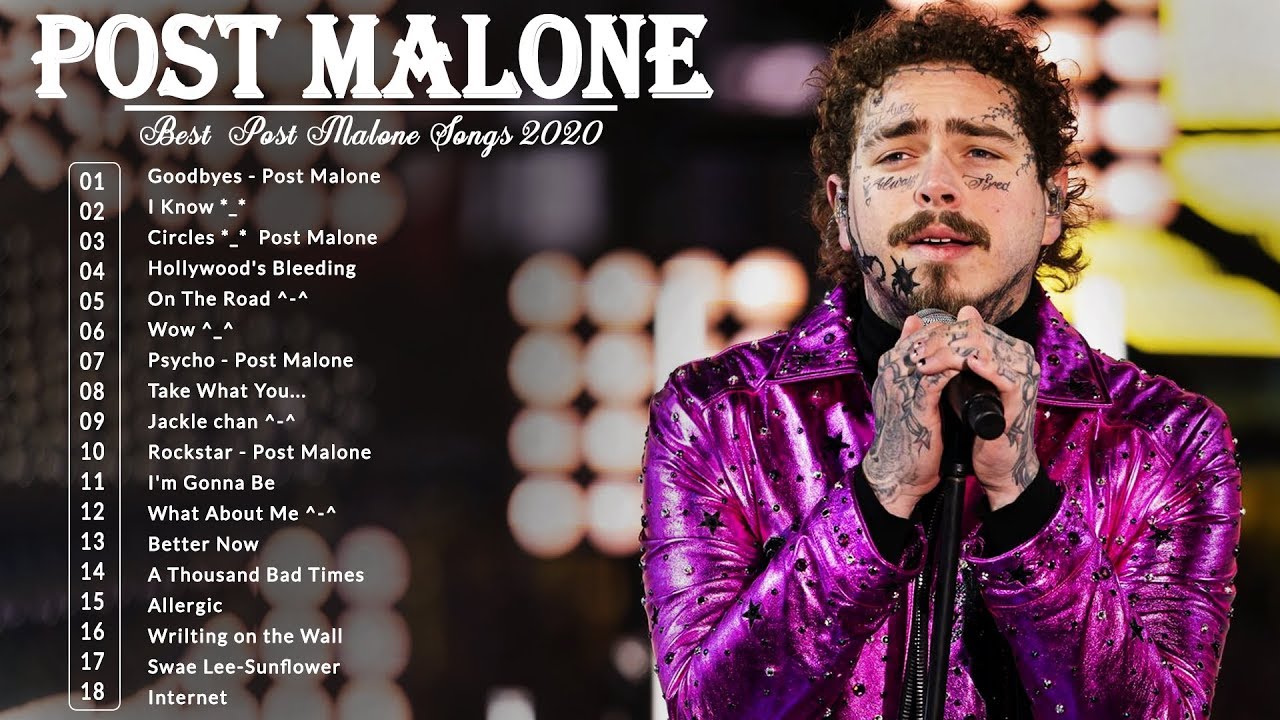 Post Malone best songs of 2020 - Circles, Wow, Saint-Tropez, Swae Lee ...