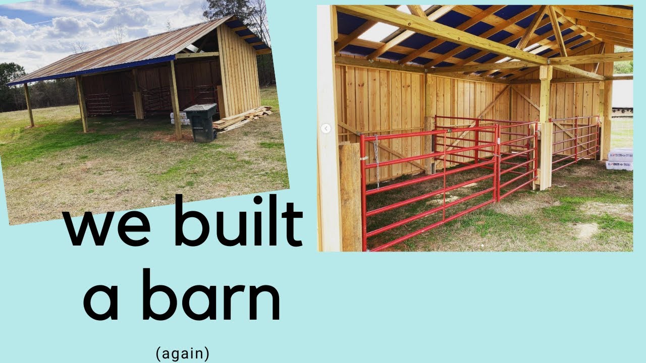 How one person can build an entire barn on a budget! YouTube