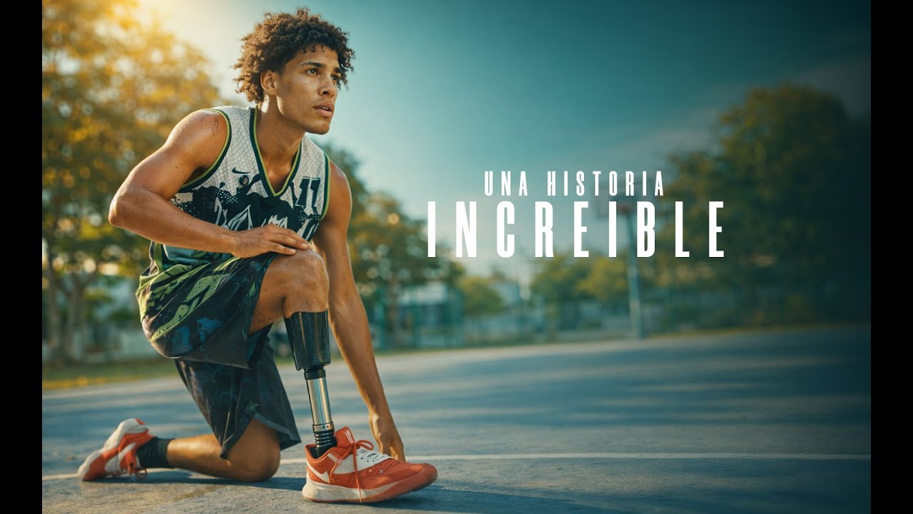 Jugador pide Oportunidad y sorprende a todos, Juega Baloncesto sin una Pierna