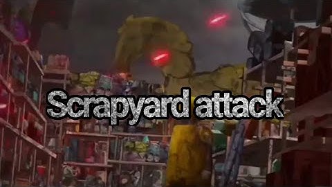 Transformers robots in disguise Scrapyard attack | Scene and Soundtrack only