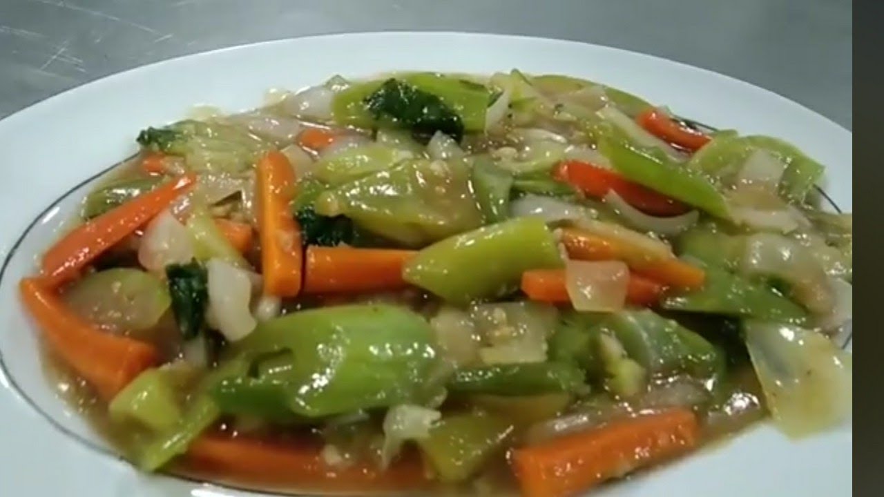 How to make Chinese vegetable restaurant style YouTube