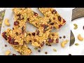 EASY No-Bake Granola Bars | Make-Ahead Meal Prep Recipes