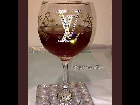 Louis Vuitton Wine Glass