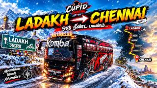 Ladakh ➡️ Chennai 🚌🔥 | Komba Raptor Bus Journey | Extreme Snow Road Trip | #tpyt #ets2 #budmod screenshot 1