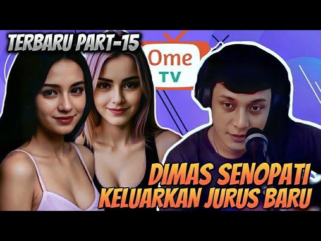 OmeTv Terbaru Dimas Senopati Part-15‼️ Keuarkan Jurus Baru Untuk Taklukkan Bule Cantik class=