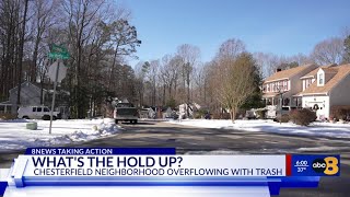 Neighbors seeking answers as absent trash service leaves garbage piling up 