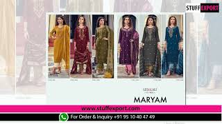 Stuff Export presents Lily And Lali Maryam Exclusive Wedding Viscose Readymade Salwar Suit Catalog screenshot 4