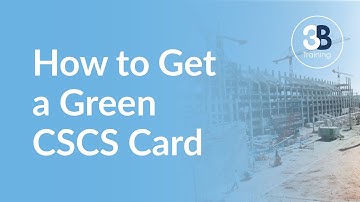 How to get a green CSCS card?
