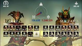Dawn of Titans - Logu  156.638k    VS    Sulzar    1.240.229k