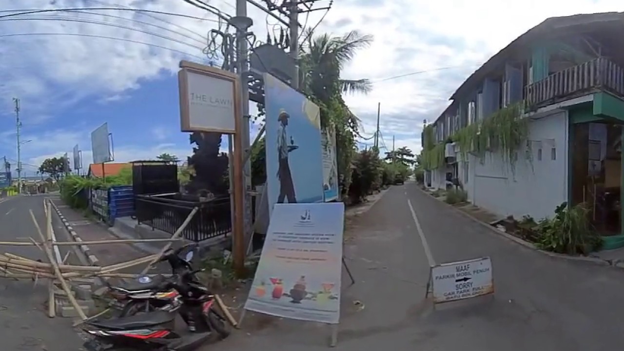 Jalan-jalan Bali cruising 360 timelapse #5 Canggu Bali May 2020