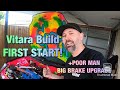 FIRST START UP + MAXPEEDINGRODS BIG BRAKE UPDGRADE EK CIVIC TURBO D16Y BUDGET BUILD Episode 54