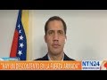 Guaidó: hace 10 días había 200 casos de coronavirus en Venezuela, según información de un ministerio