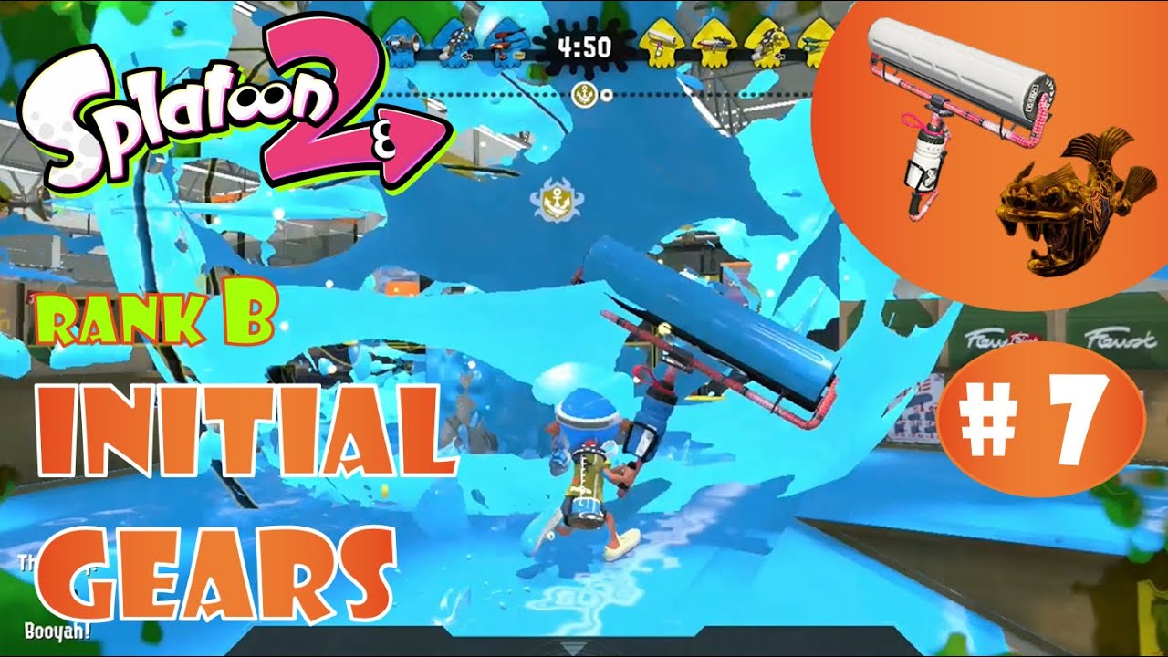 Splatoon 2: Carbon Roller --  Rainmaker at Rank B
