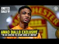 "I’m so excited to start here at United" | Amad Diallo Exclusive First Interview | Manchester United