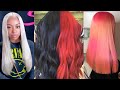SILK PRESS &amp; COLOR TRANSFORMATION ON NATURAL HAIR | Curly Hair Transformations