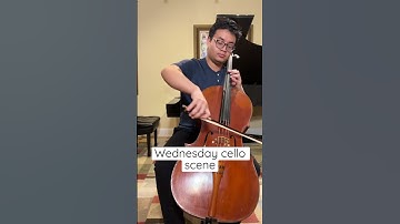 Thumbnail of Wednesday Cello Scene: featuring some impossible shifts :) #shorts