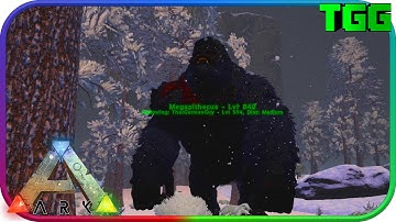 Ark Survival Evolved | Crafting  a Tek Giga, Megapithecus Tame, Growing Redwood #29 (Modded Ark)