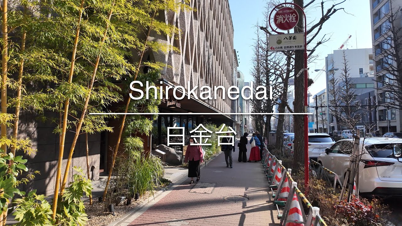[4K] Shirokanedai 白金台 [Tokyo 東京] [Walk 散歩] #1623