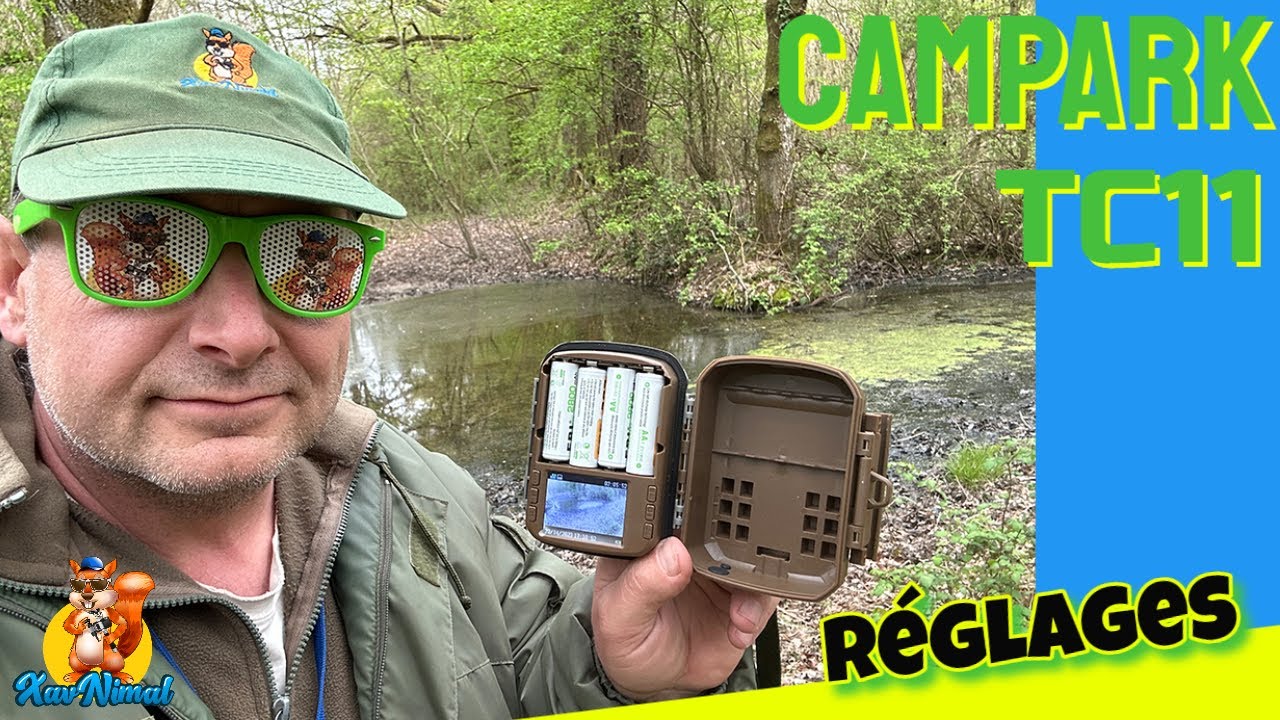 COMMENT FONCTIONNE LA CAMéRA CHASSE CAMPARK TC11 ? campark YouTube