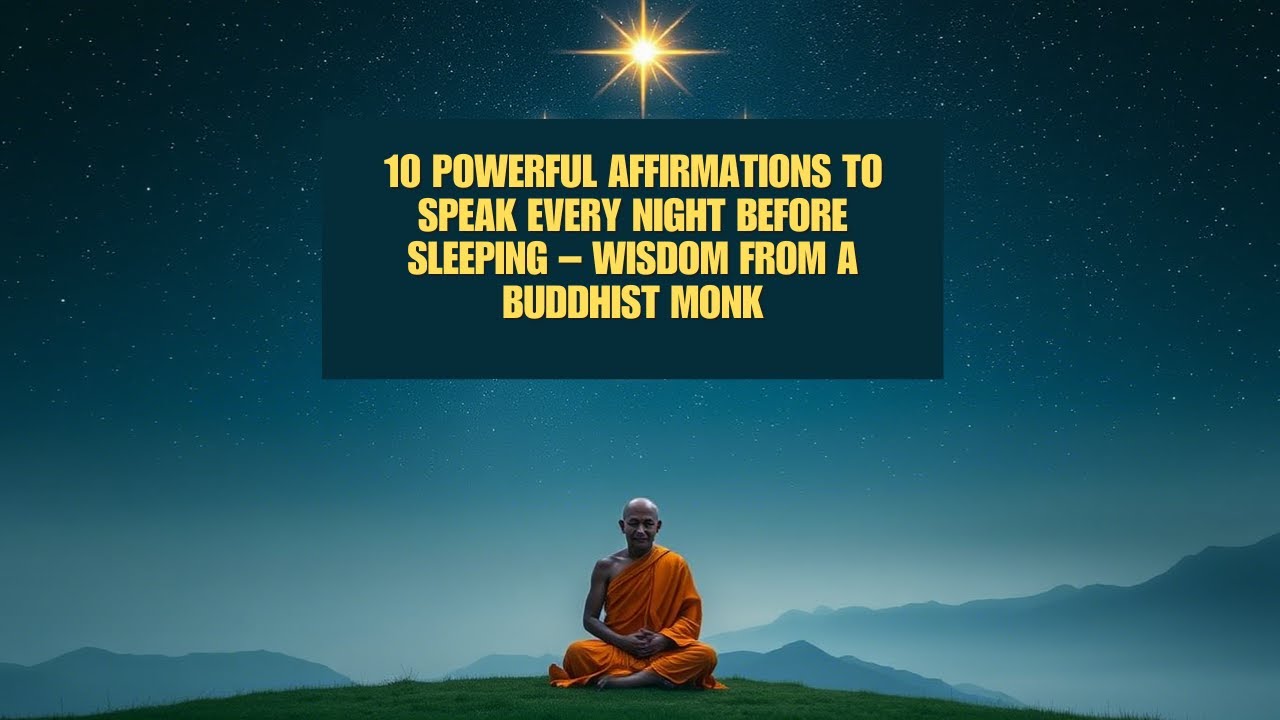 10 Powerful Affirmations to Speak Every Night Before Sleeping – Wisdom ...