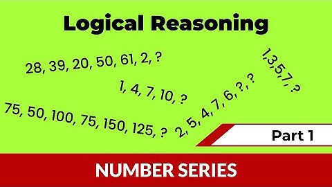 Number Series Reasoning | Logical Reasoning | Part 1 | Easy Questions | Tricks | Maths Nerd