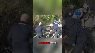 Huge Scare For Dani Martínez In Paris-Nice 2026 Stage 8 #ParisNice