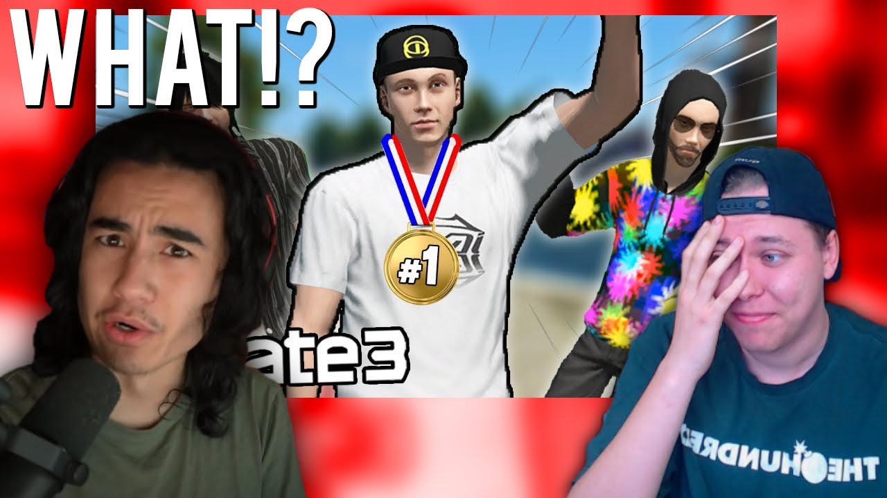 ZexyZek Was NOT Happy About This! (Reacting to: The World's BEST Skate 3 Player is Back...)
