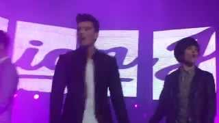 Union J live in Lisbon, Portugal - Carry You (first row)