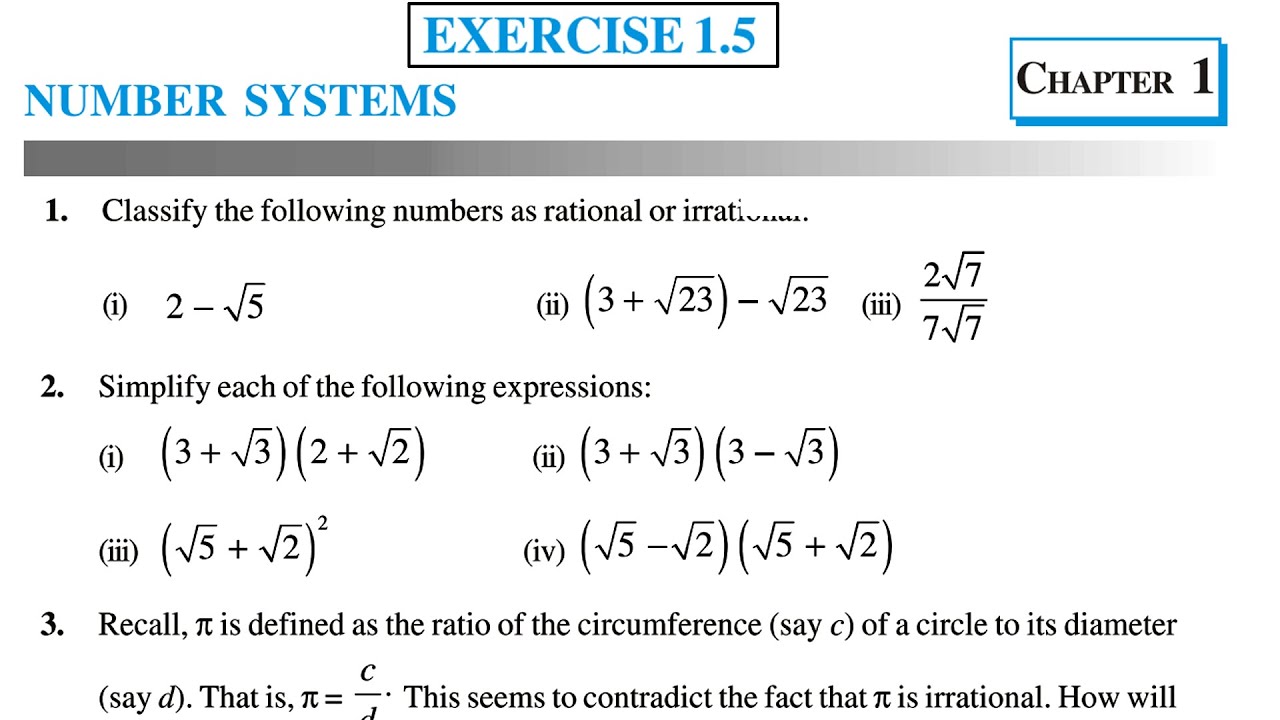 assignment 1 number system