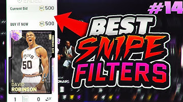 5 AMAZING WAYS TO MAKE TONS OF MT IN A SMALL AMOUNT OF TIME! TOP 5 BEST SNIPE FILTERS IN 2K19!