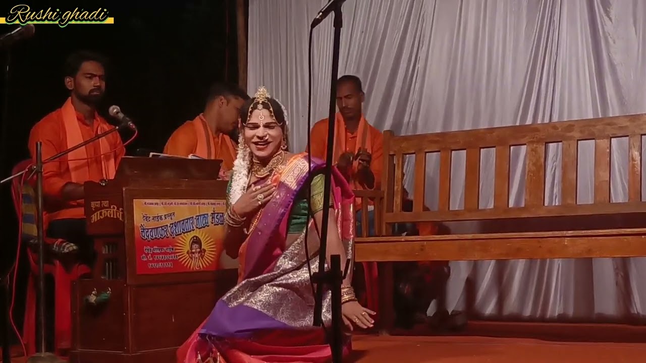  Female artist Ms One Sahwas song sung by Santosh Chalke Angani began to dance before my mind