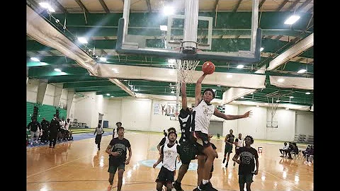 Kings Fork George Beal break away dunk