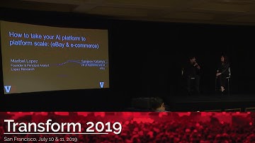 How to take your AI platform to platform scale | Implementing AI | VB Transform 2019