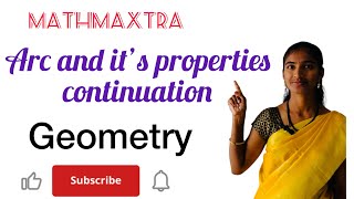 Geometry part-40 | Arc, sector, segment | Maths by SARITHA | TET | SGT | SA | Competitive maths