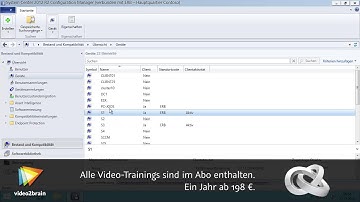 System Center 2012 R2 Configuration Manager Tutorial: Client Agent auf Computern |video2brain.com