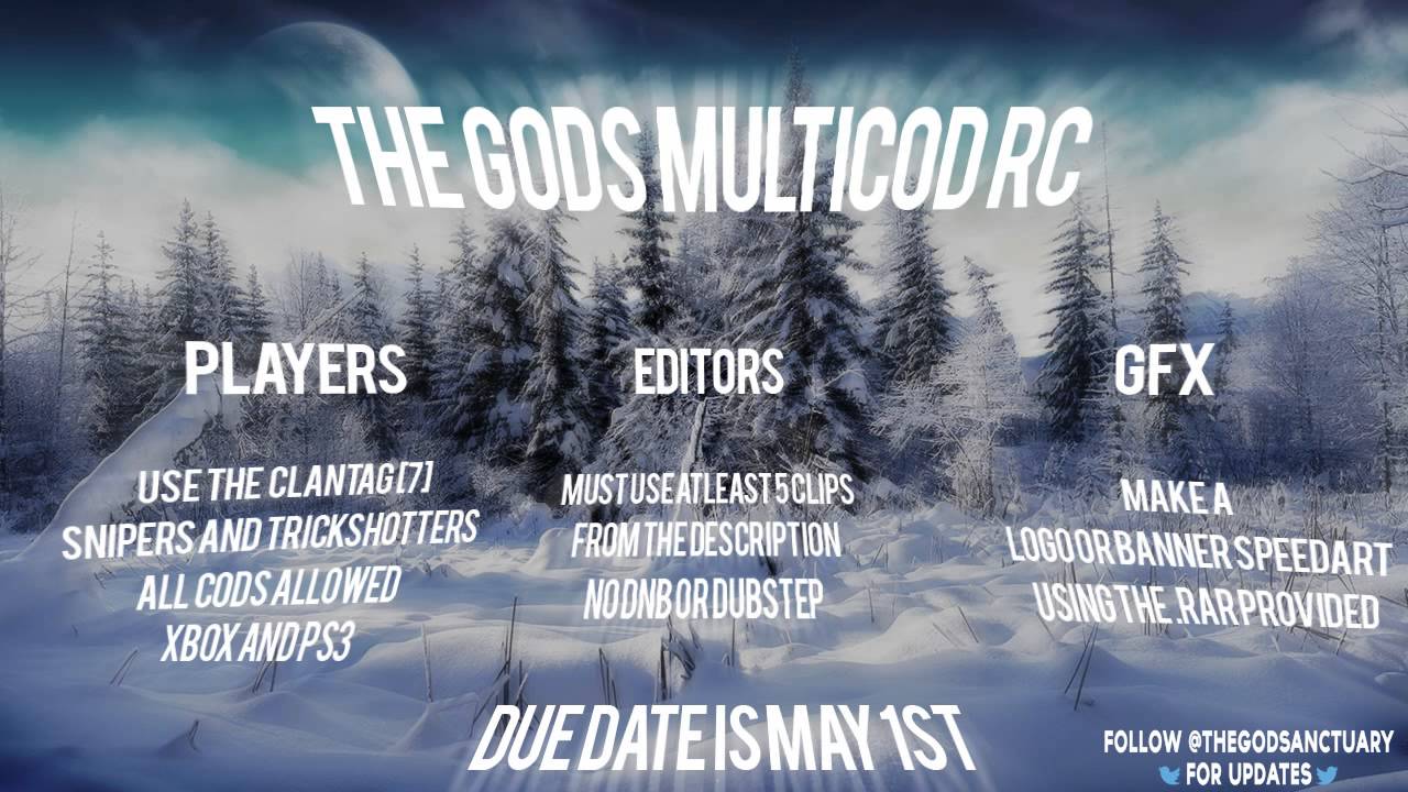 The Gods: Multi-COD Recruitment Challenge [7]