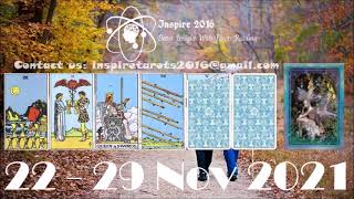 CANCER WEEKLY TAROT ASTROLOGY HOROSCOPE 22 - 29 NOVEMBER 2021 By INSPIRE TAROTS YOUTUBE CHANNEL
