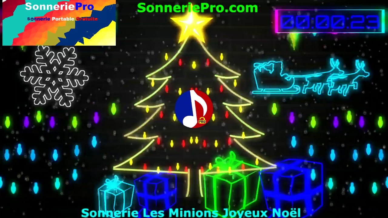 Sonnerie Portable Gratuite Les Minions Joyeux Noel Sonneriepro Youtube