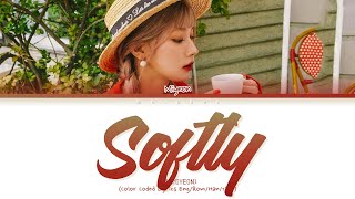 MIYEON Softly Lyrics (미연 소프트리 가사) [Color Coded Lyrics Eng/Rom/Han/가사]