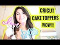 Make Cake Toppers With Cricut | Free SVG Templates